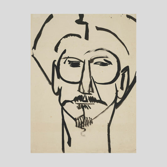 Henri Gaudier-Brzeska Ezra Pound Print