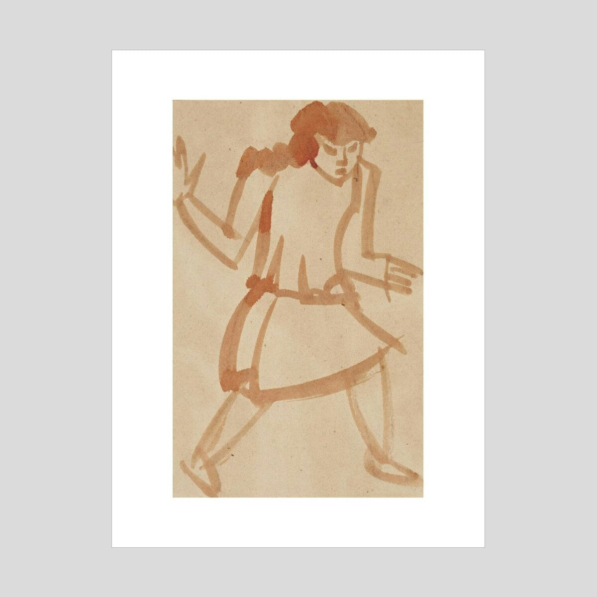 Henri Gaudier-Brzeska Girl Print