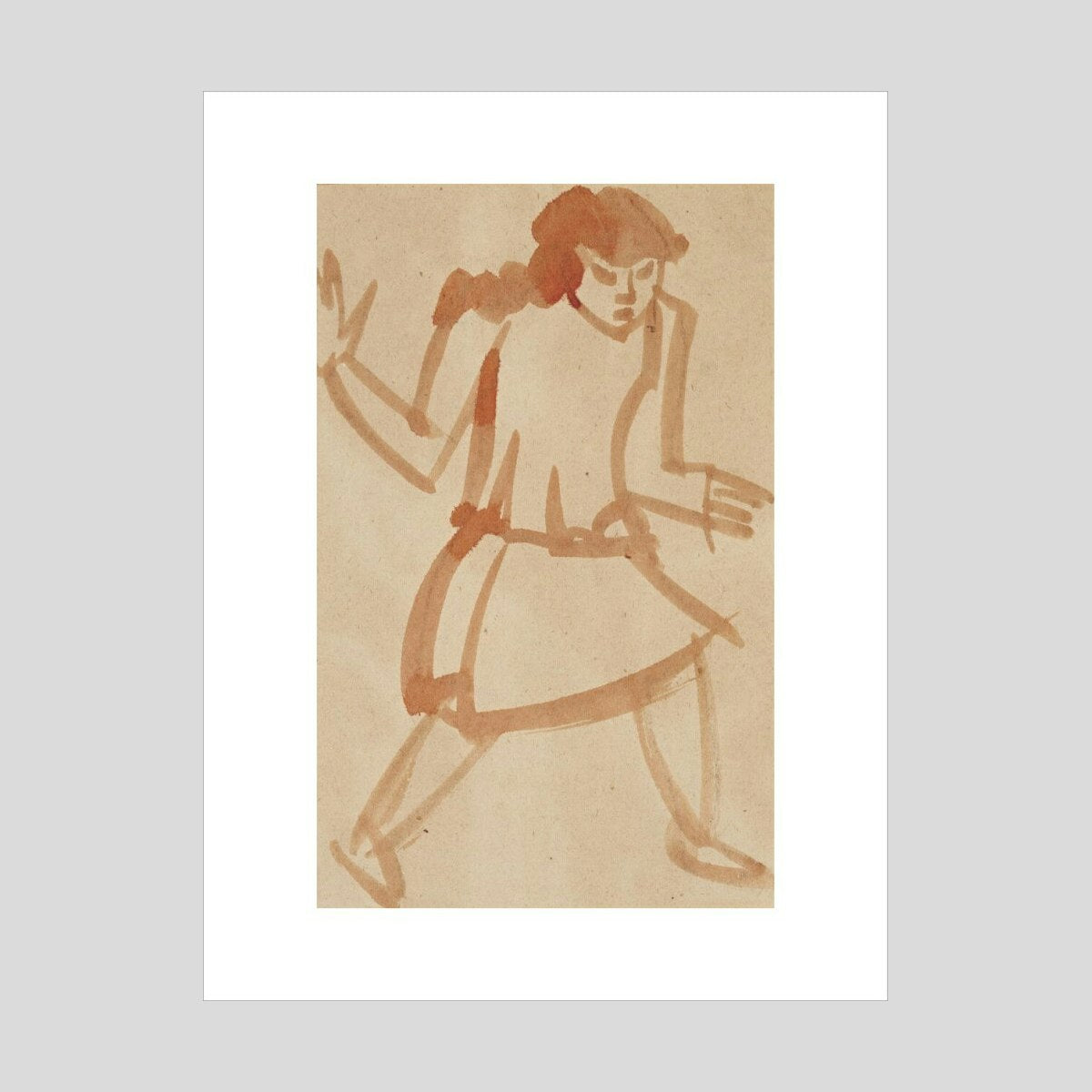 Henri Gaudier-Brzeska Girl Print