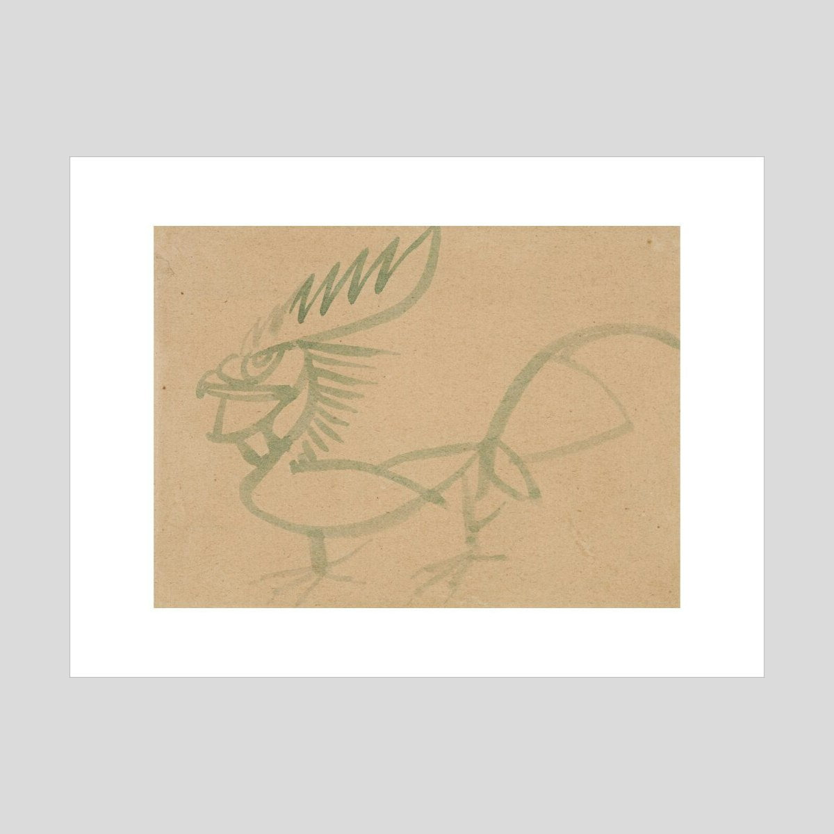 Henri Gaudier-Brzeska Cock Print