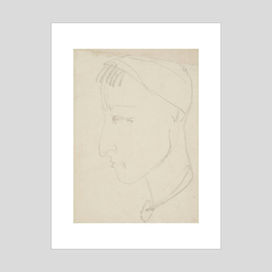 Henri Gaudier-Brzeska Head of a boy Print