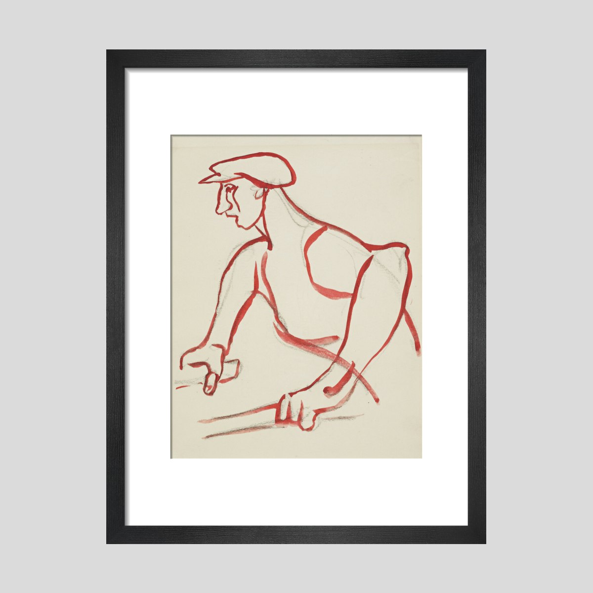 Henri Gaudier-Brzeska Workman Print