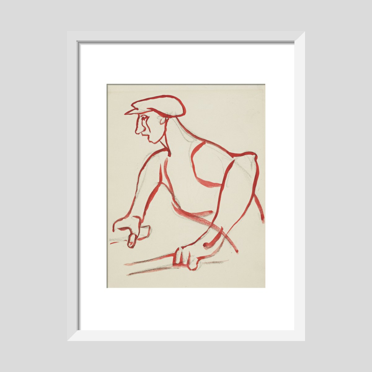 Henri Gaudier-Brzeska Workman Print