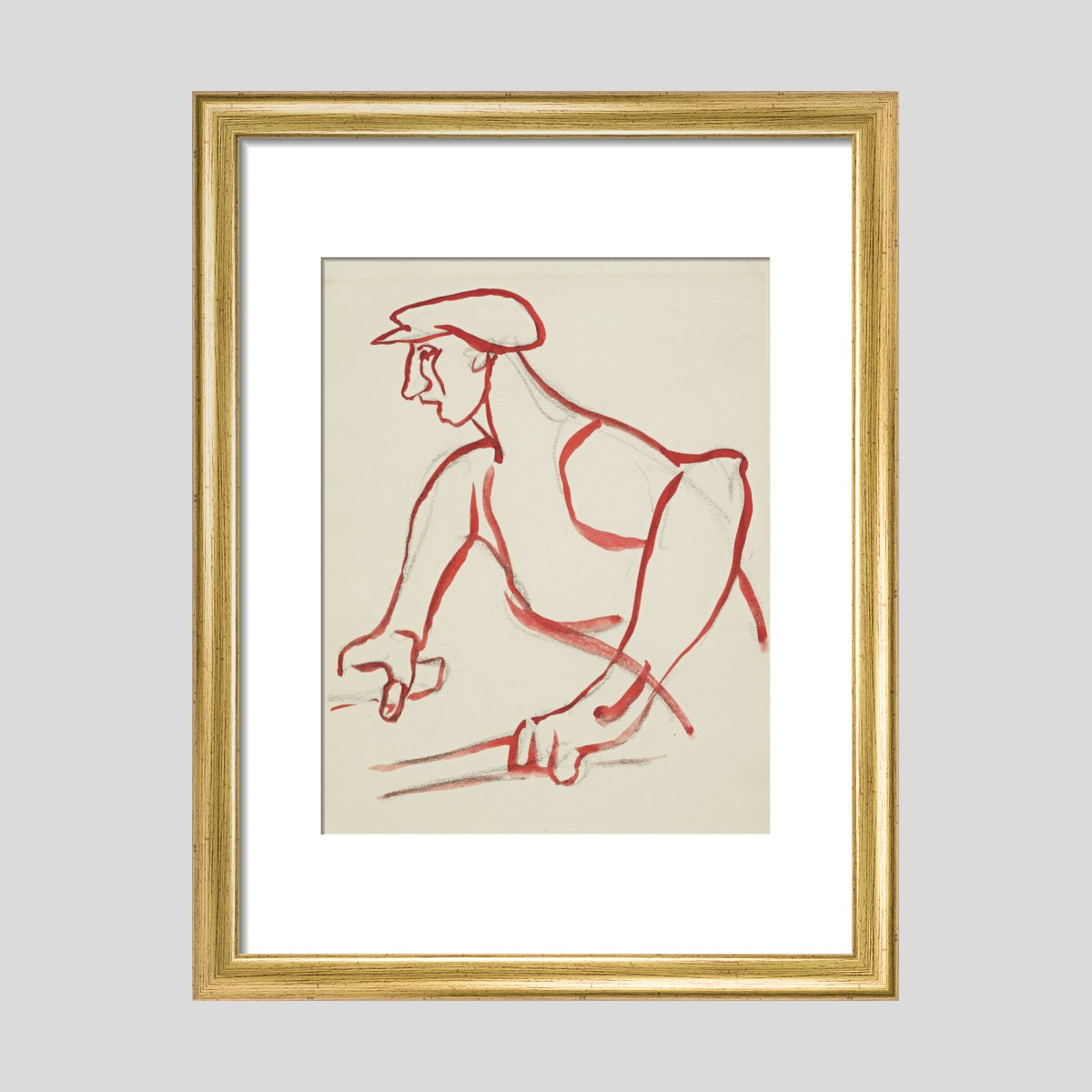 Henri Gaudier-Brzeska Workman Print