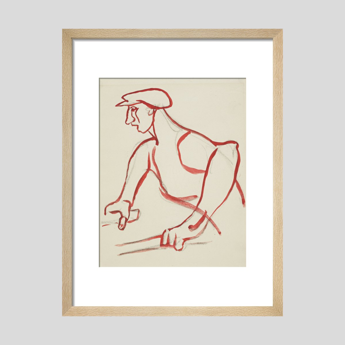 Henri Gaudier-Brzeska Workman Print
