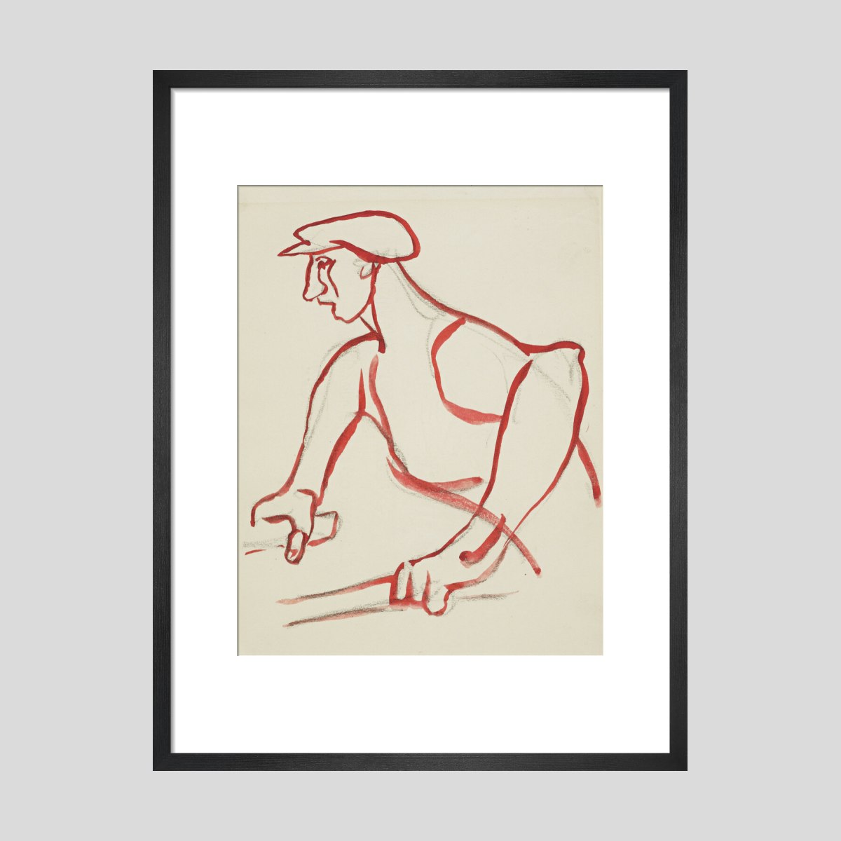 Henri Gaudier-Brzeska Workman Print