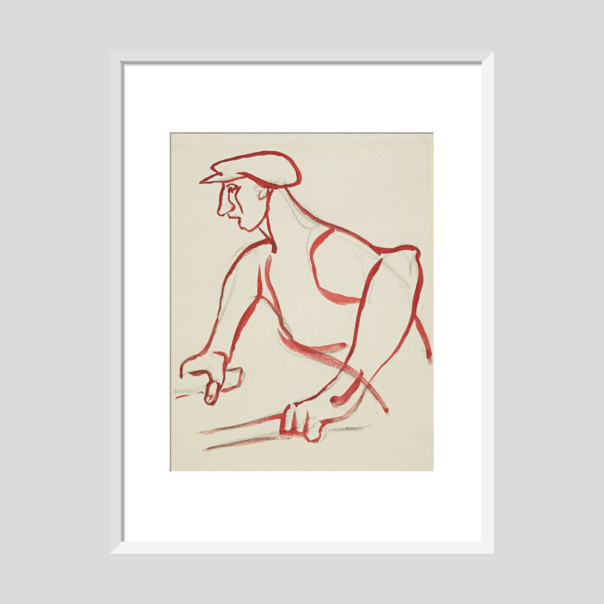 Henri Gaudier-Brzeska Workman Print