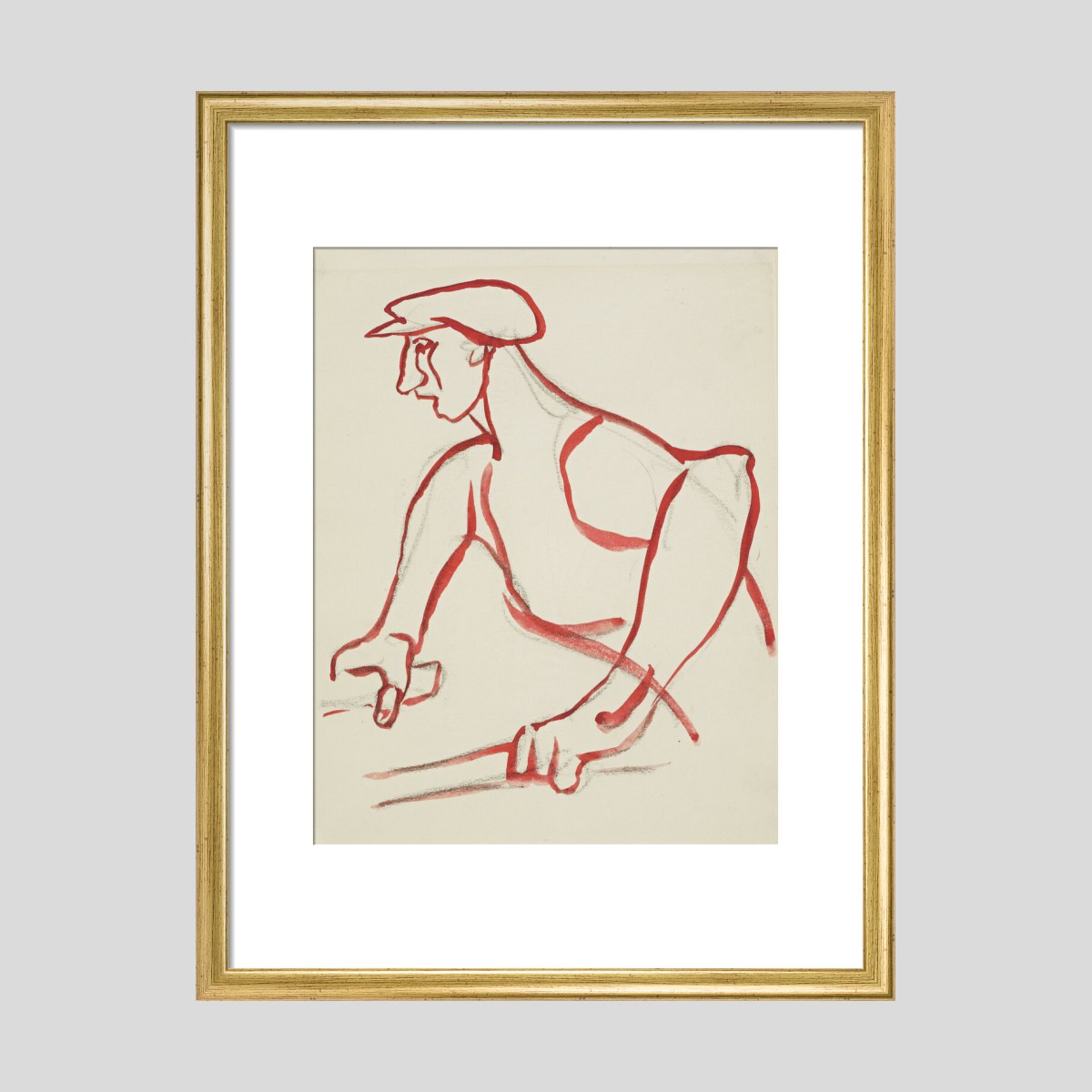 Henri Gaudier-Brzeska Workman Print