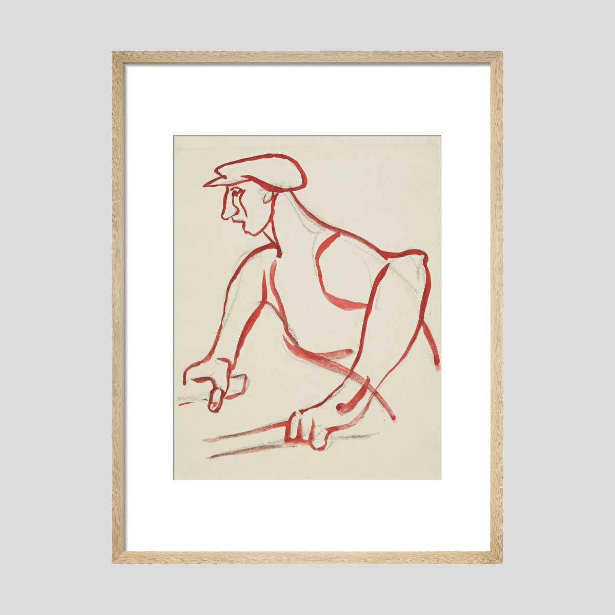 Henri Gaudier-Brzeska Workman Print