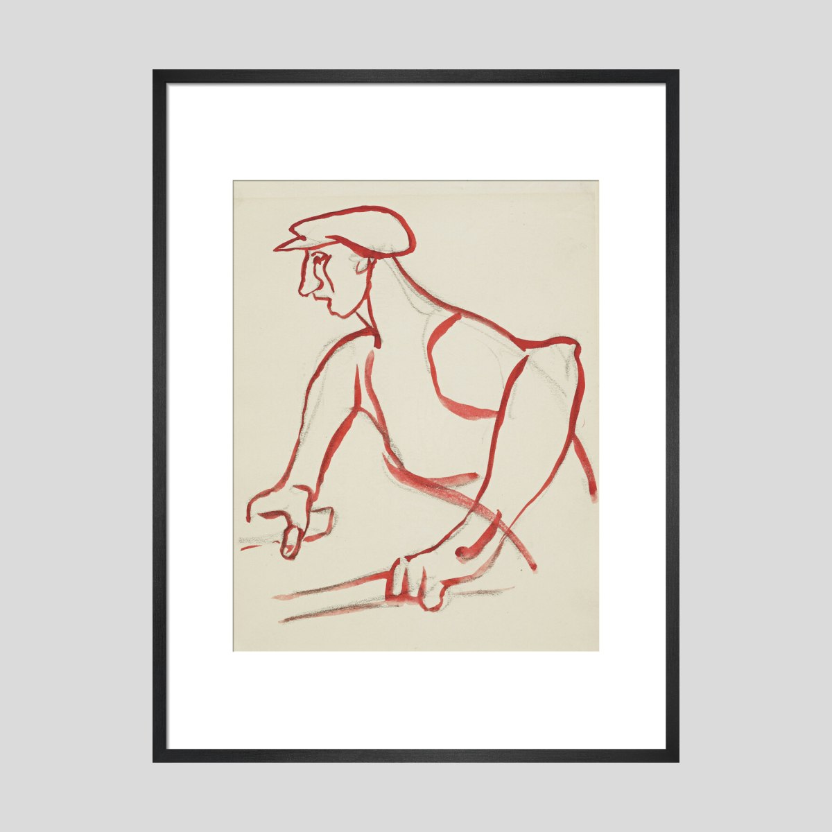Henri Gaudier-Brzeska Workman Print