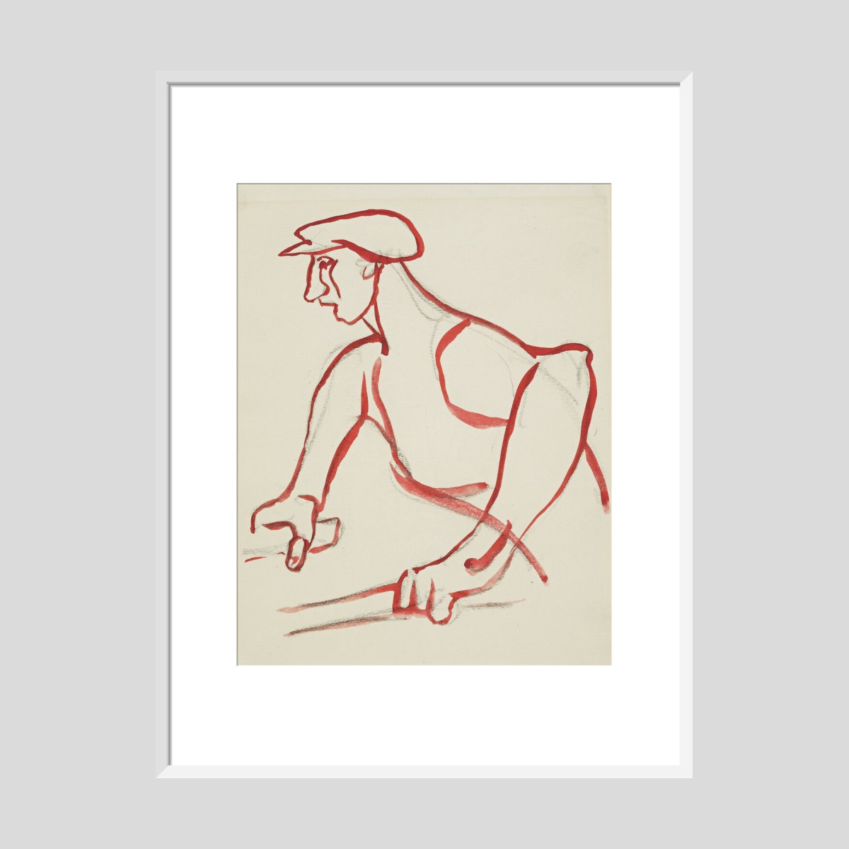 Henri Gaudier-Brzeska Workman Print