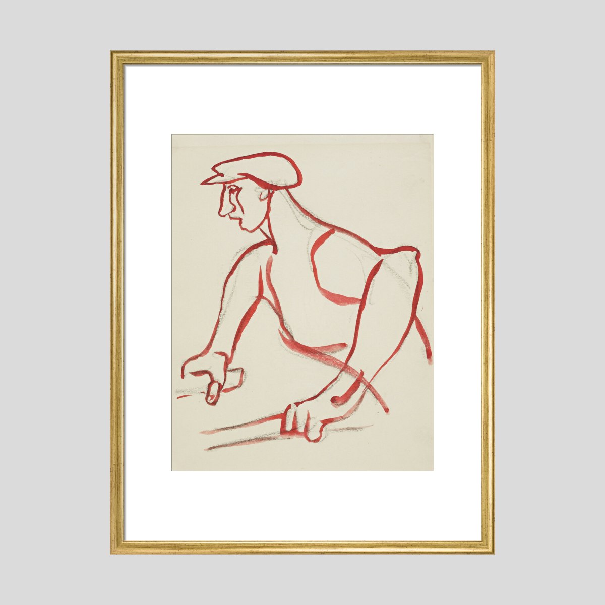 Henri Gaudier-Brzeska Workman Print