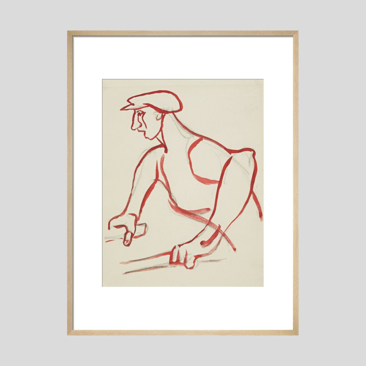 Henri Gaudier-Brzeska Workman Print