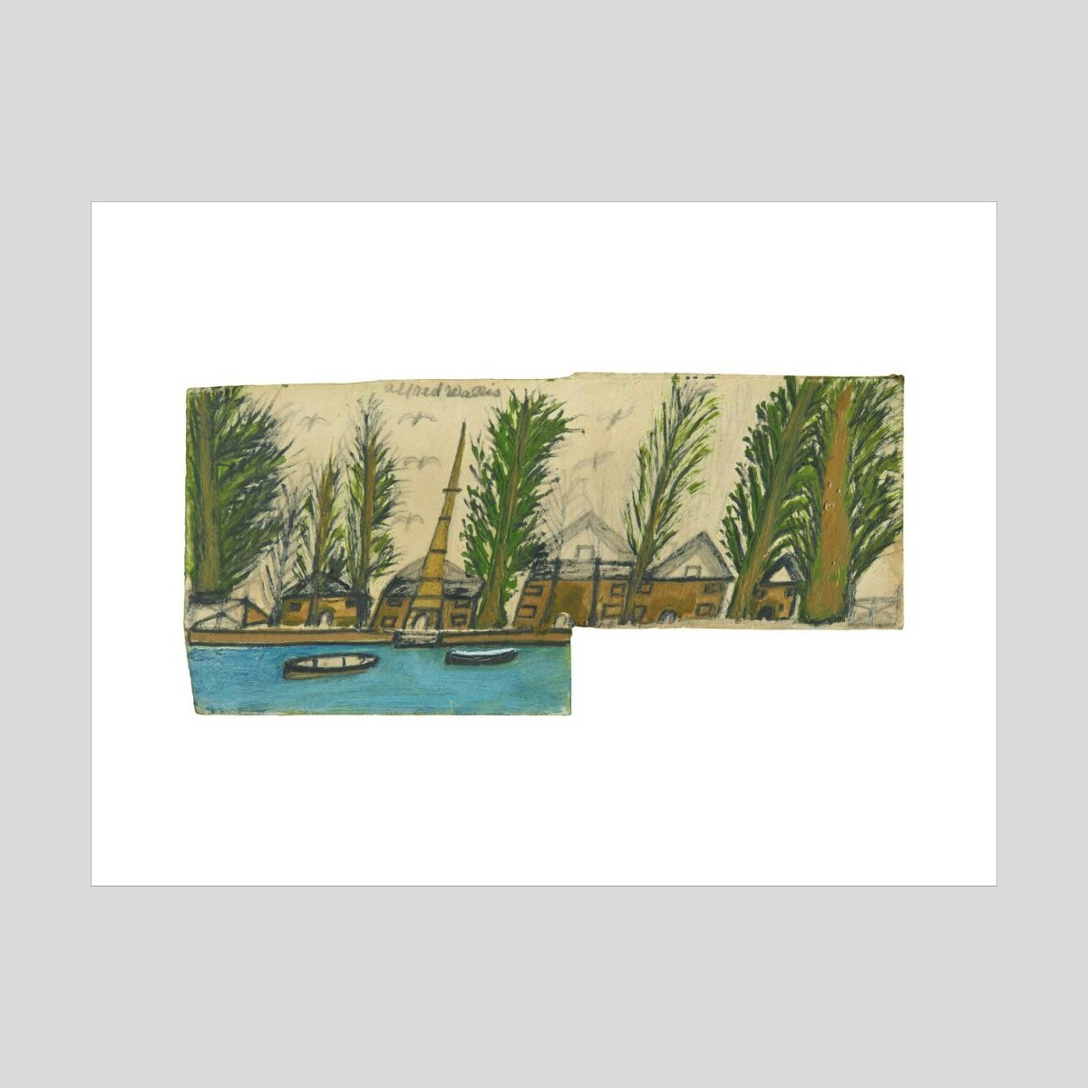 Alfred Wallis Shoreline Print