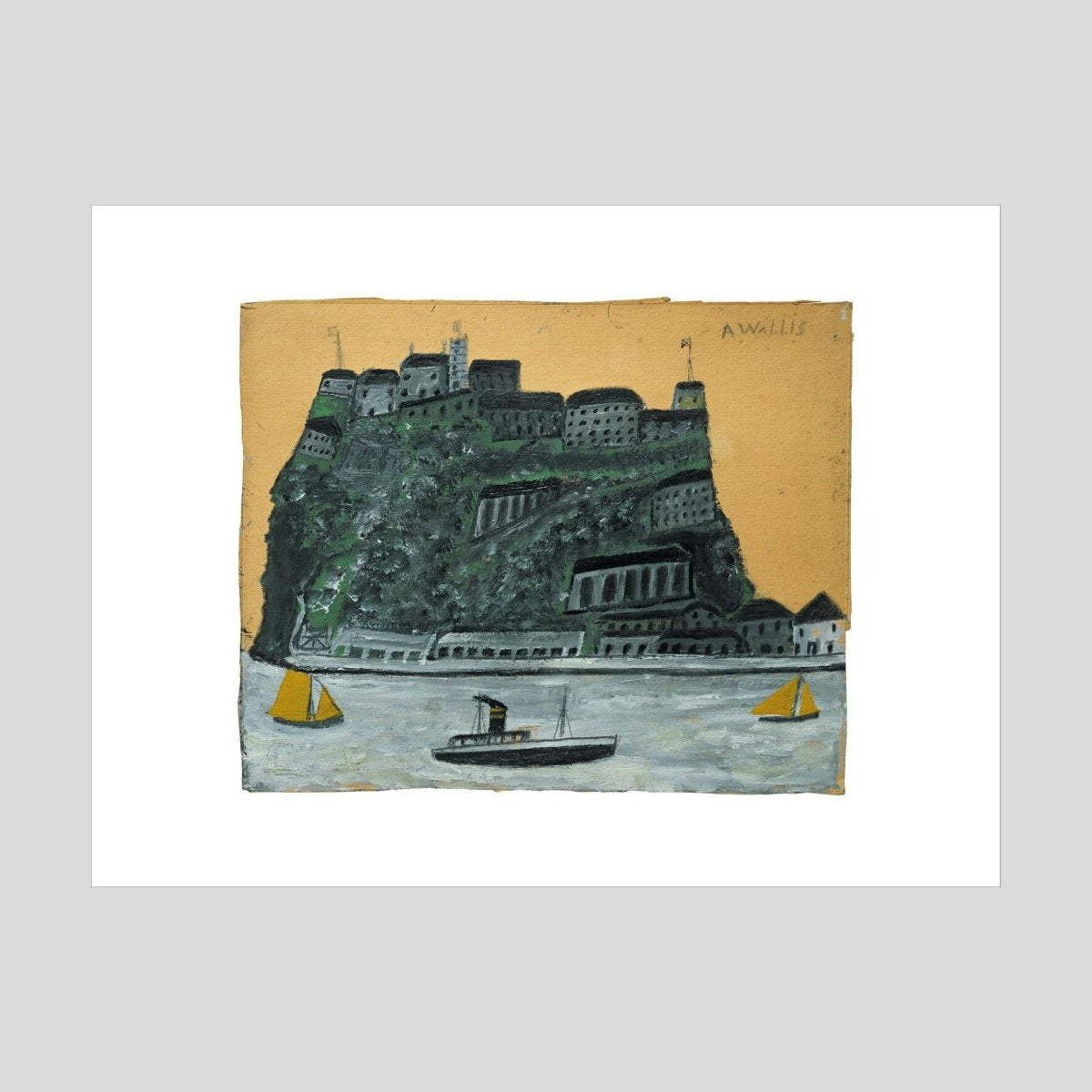 Alfred Wallis Portland Dorset (?) Print