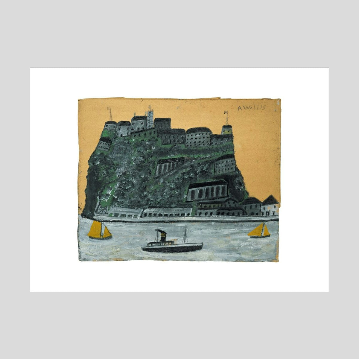 Alfred Wallis Portland Dorset (?) Print