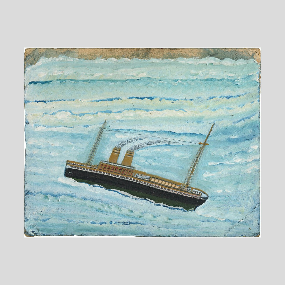 Alfred Wallis P&O ship Print