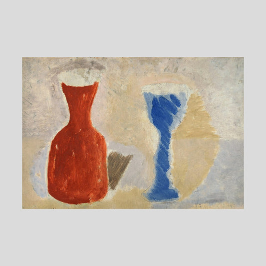 Ben Nicholson J1925 (jar and goblet) Print