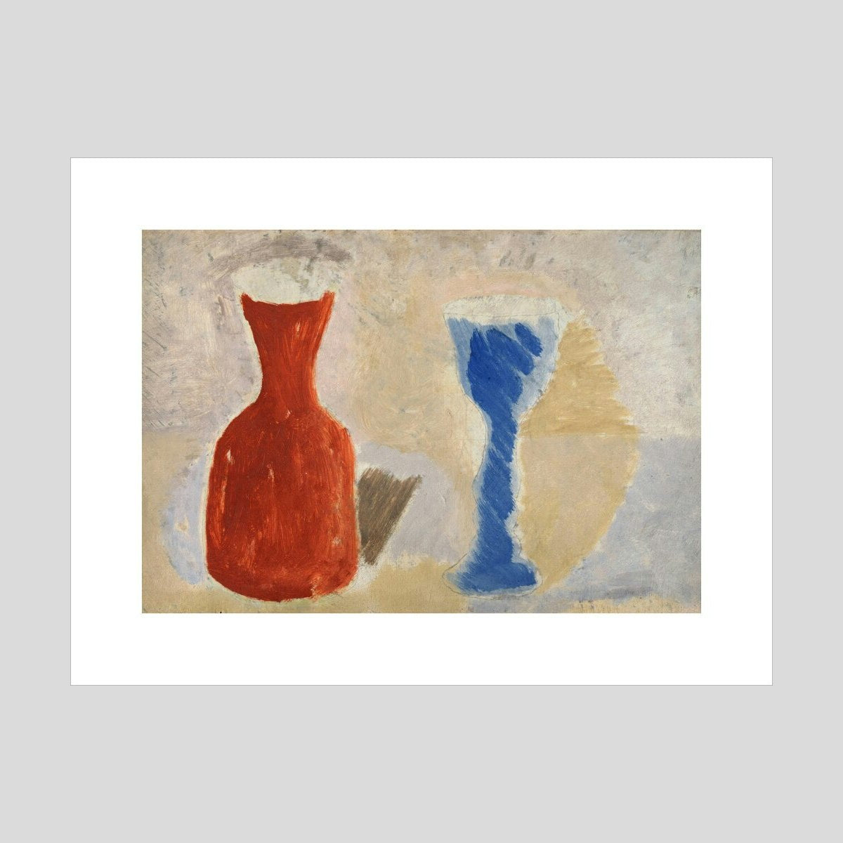 Ben Nicholson J1925 (jar and goblet) Print