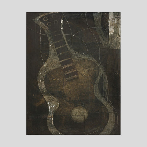Ben Nicholson 1932-3 (black guitar) Print
