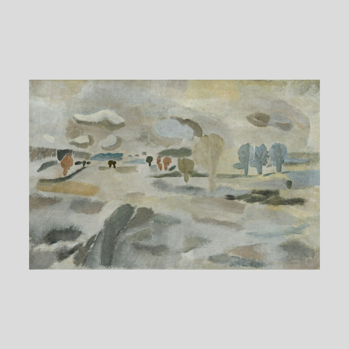 Ben Nicholson 1927 (snowscape) Print