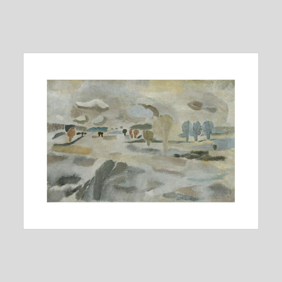 Ben Nicholson 1927 (snowscape) Print