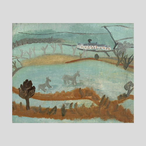 Ben Nicholson 1928 (Banks Head - Cumbrian Landscape) Print