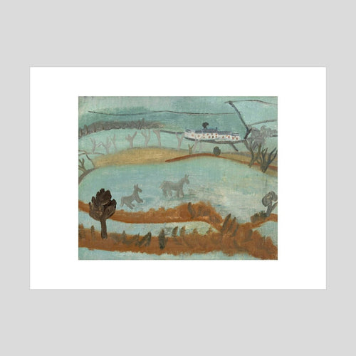 Ben Nicholson 1928 (Banks Head - Cumbrian Landscape) Print