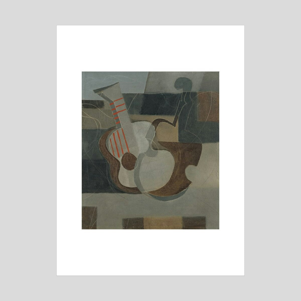 Ben Nicholson 1933 (musical instruments) Print