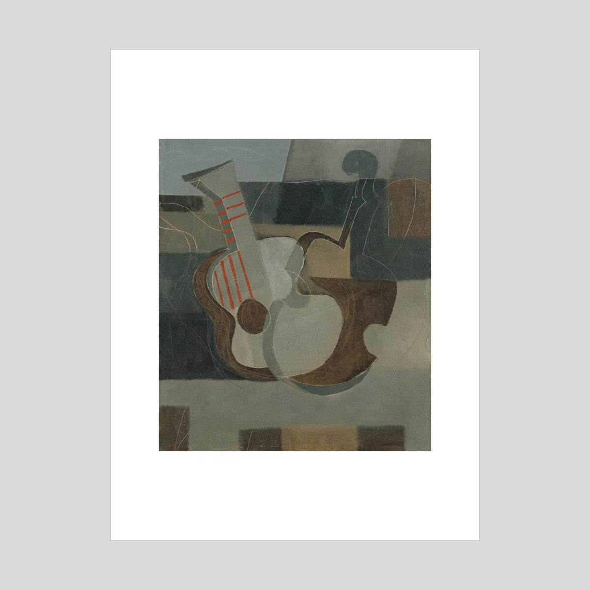 Ben Nicholson 1933 (musical instruments) Print