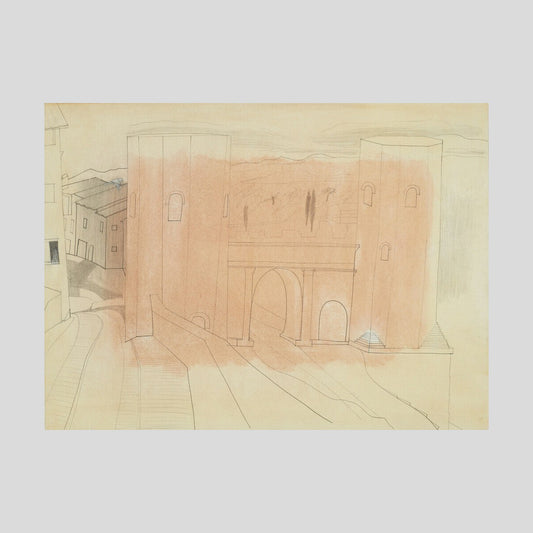 Ben Nicholson Spello Print