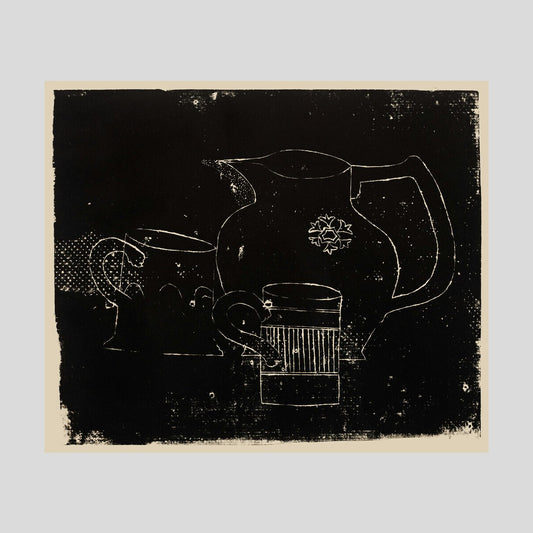 Ben Nicholson Jug and Two Mugs Print