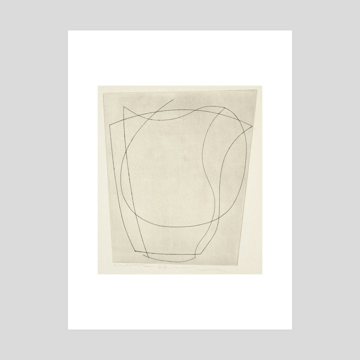 Ben Nicholson Jug Print