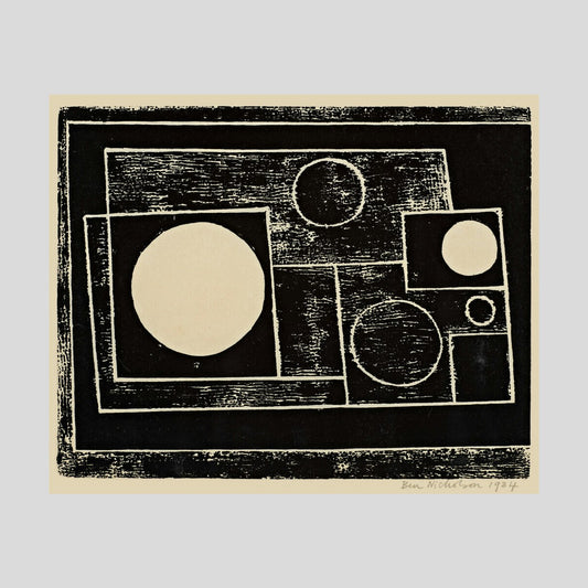 Ben Nicholson Abstract Design Print