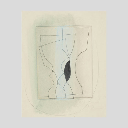 Ben Nicholson Goblets Print