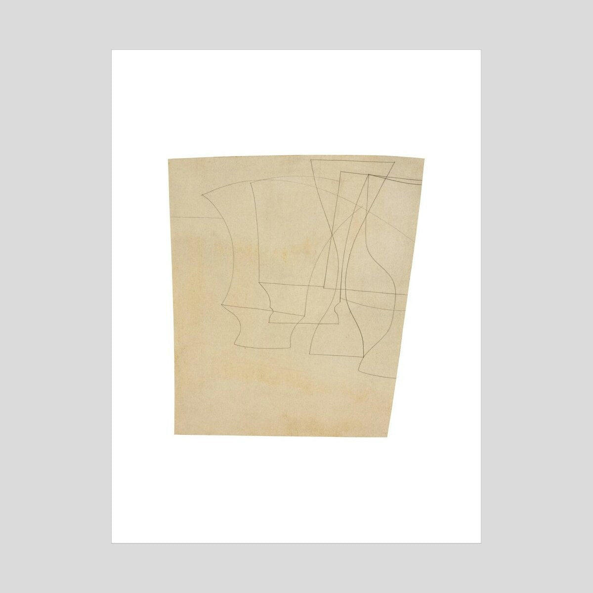 Ben Nicholson 1960 (goblets) Print