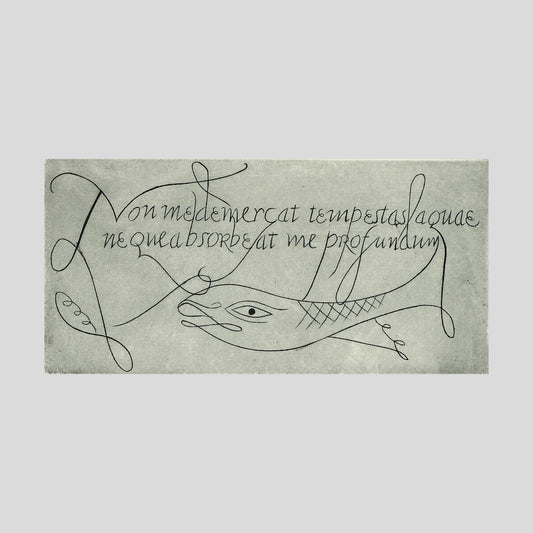 David Jones Tailpiece for 'Rimes of the Ancient Mariner' Print