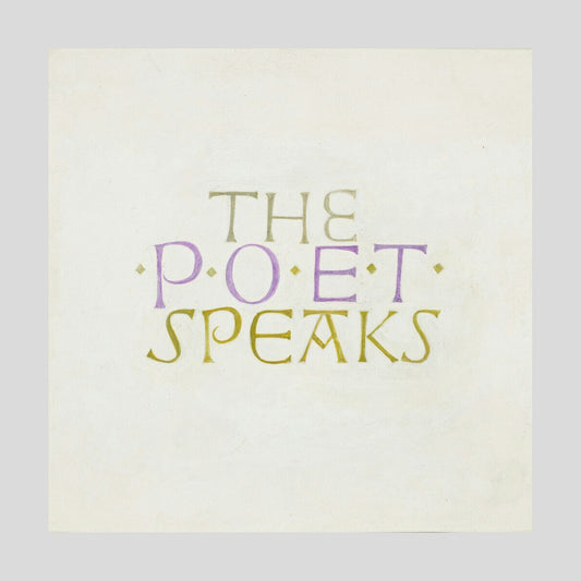 David Jones The Poet Speaks Print