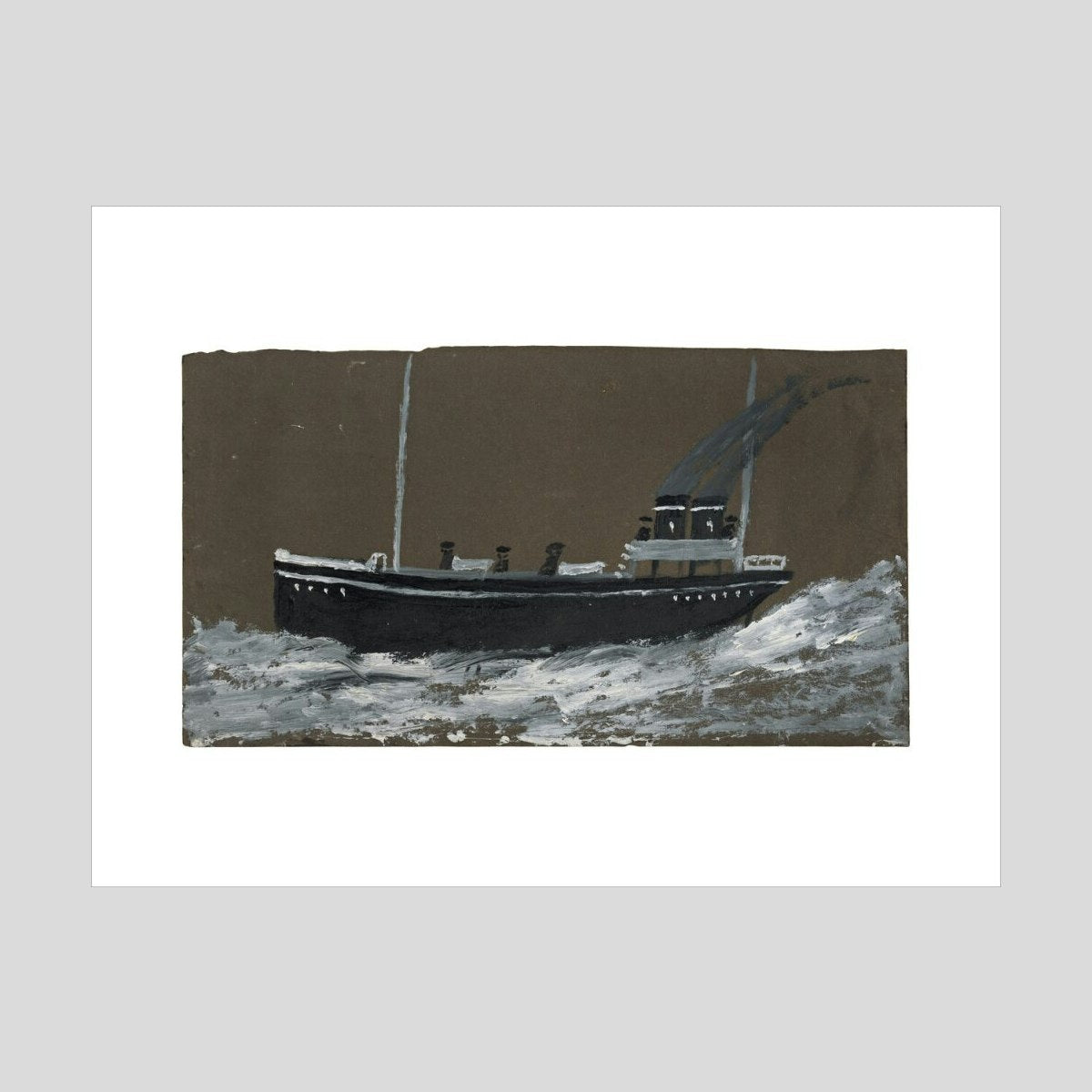 Alfred Wallis Death ship Print