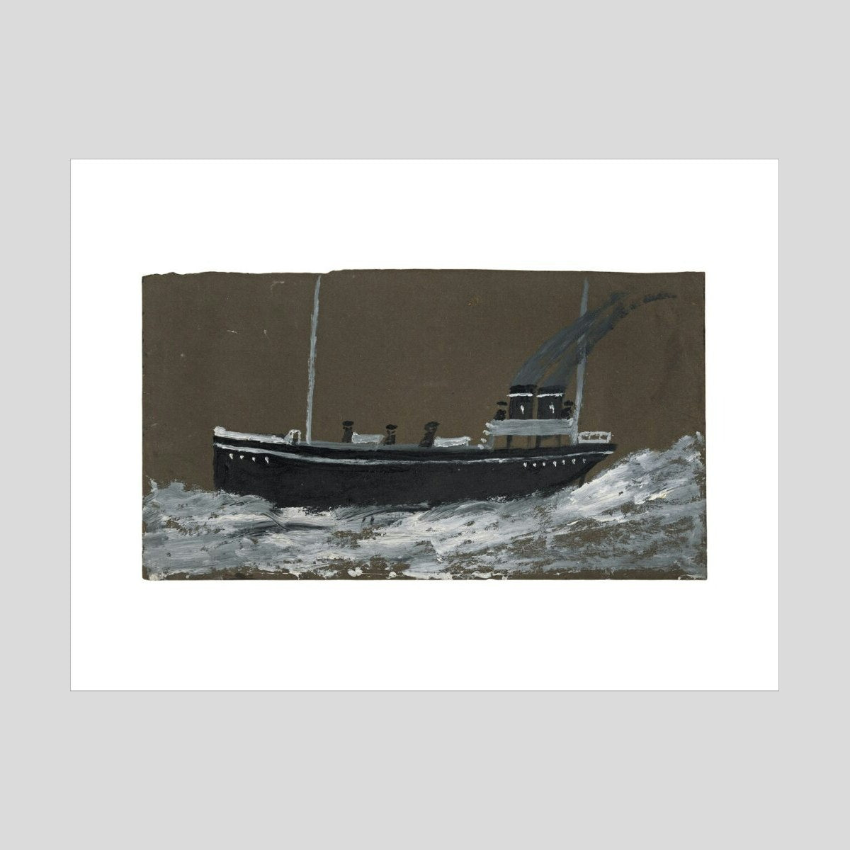 Alfred Wallis Death ship Print