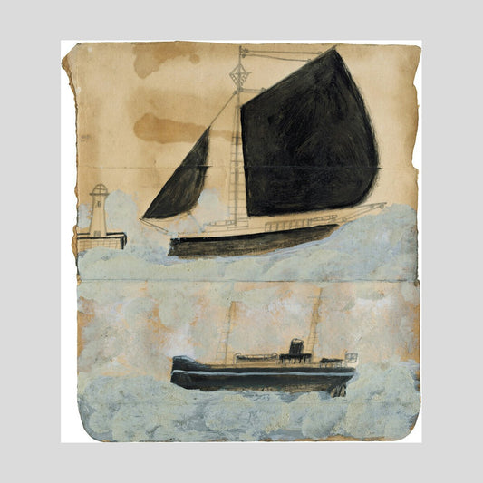 Alfred Wallis Two ships Print