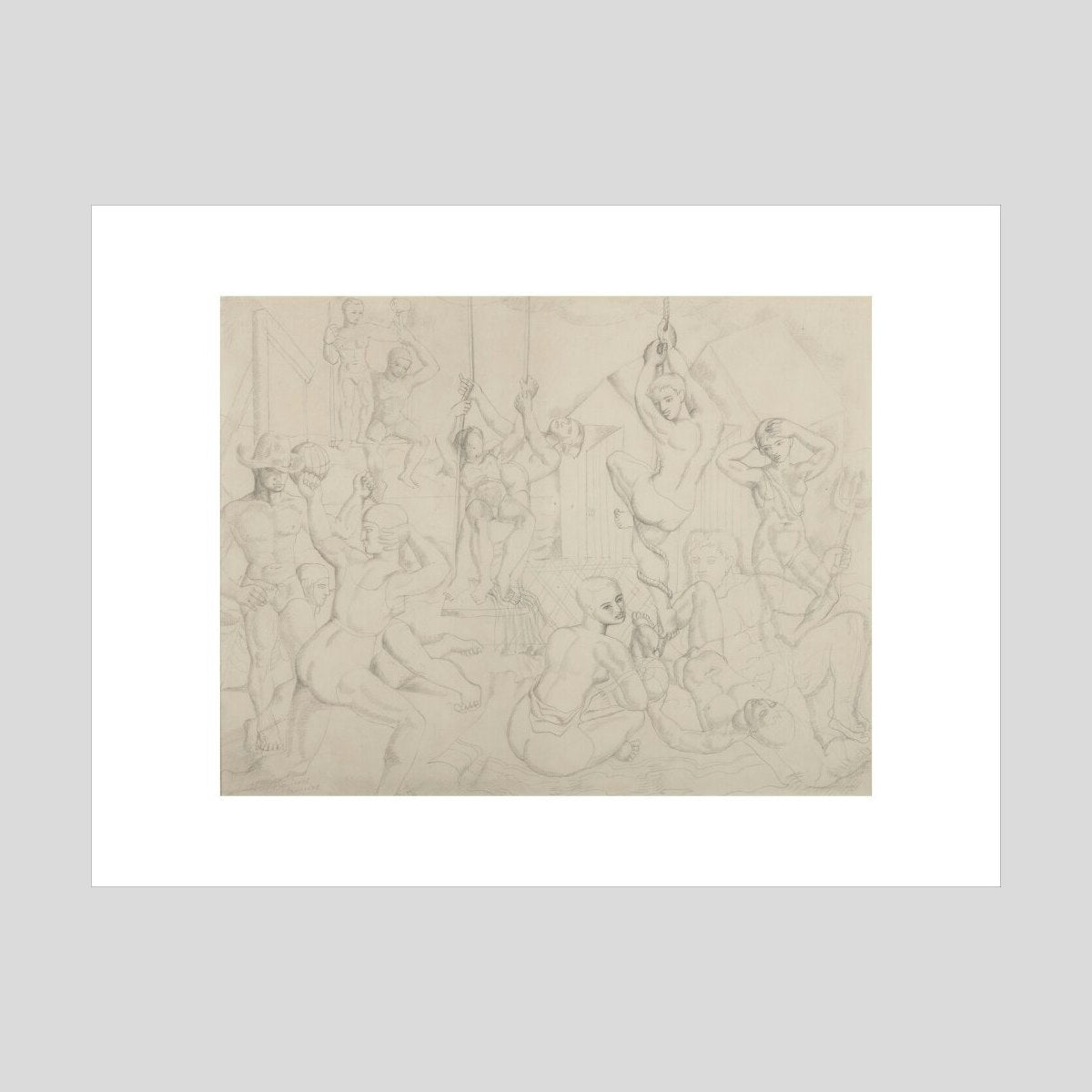 The Playground (art print, small, unframed)