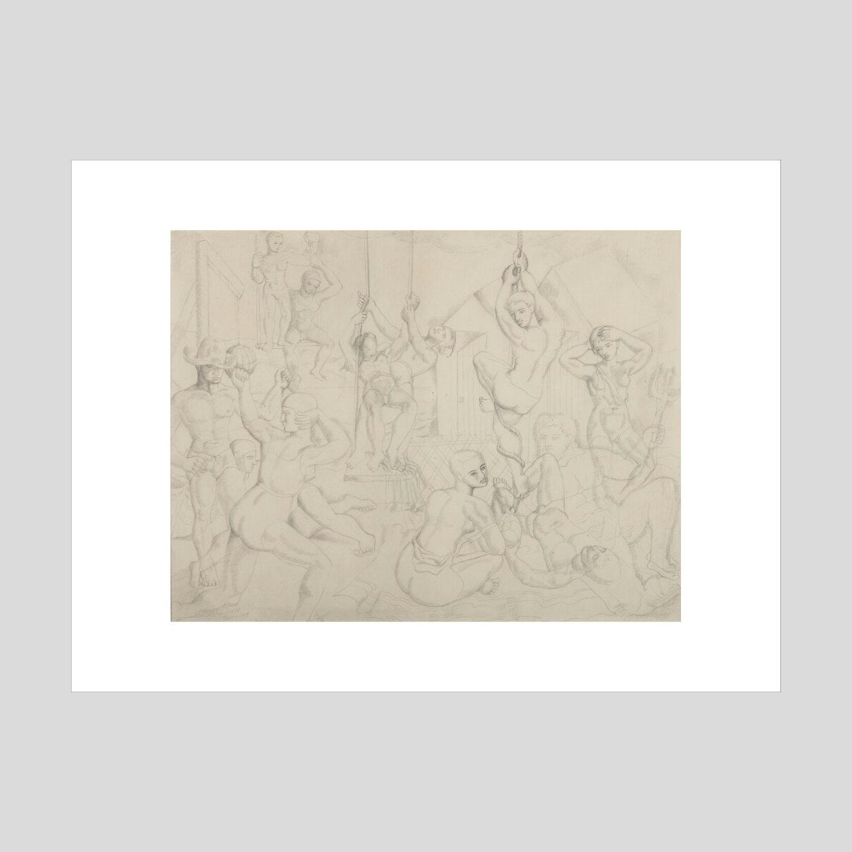 The Playground (art print, medium, unframed)