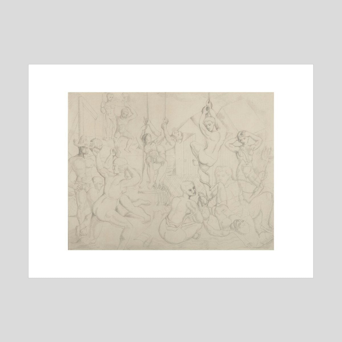 The Playground (art print, large, unframed)