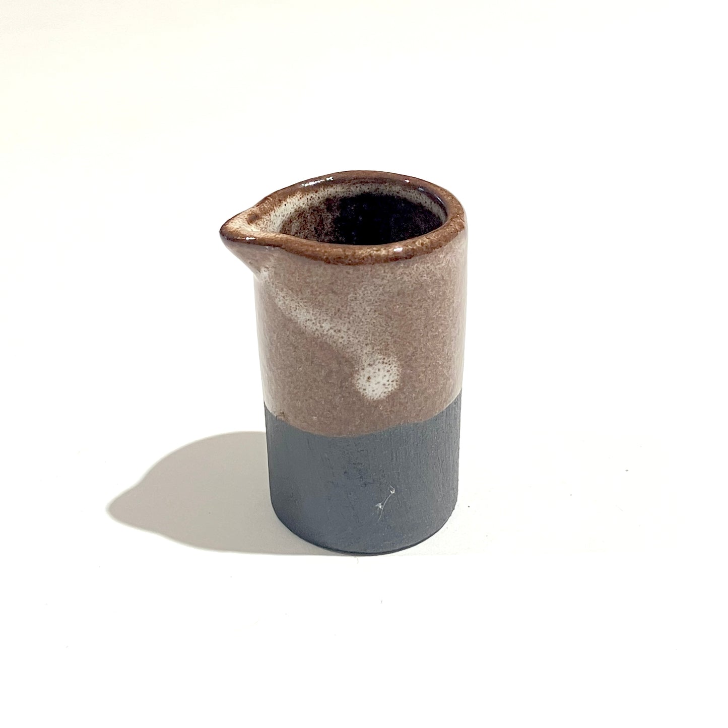 Naked Clay Ceramics Black Stoneware Miniature Vessel (Single)