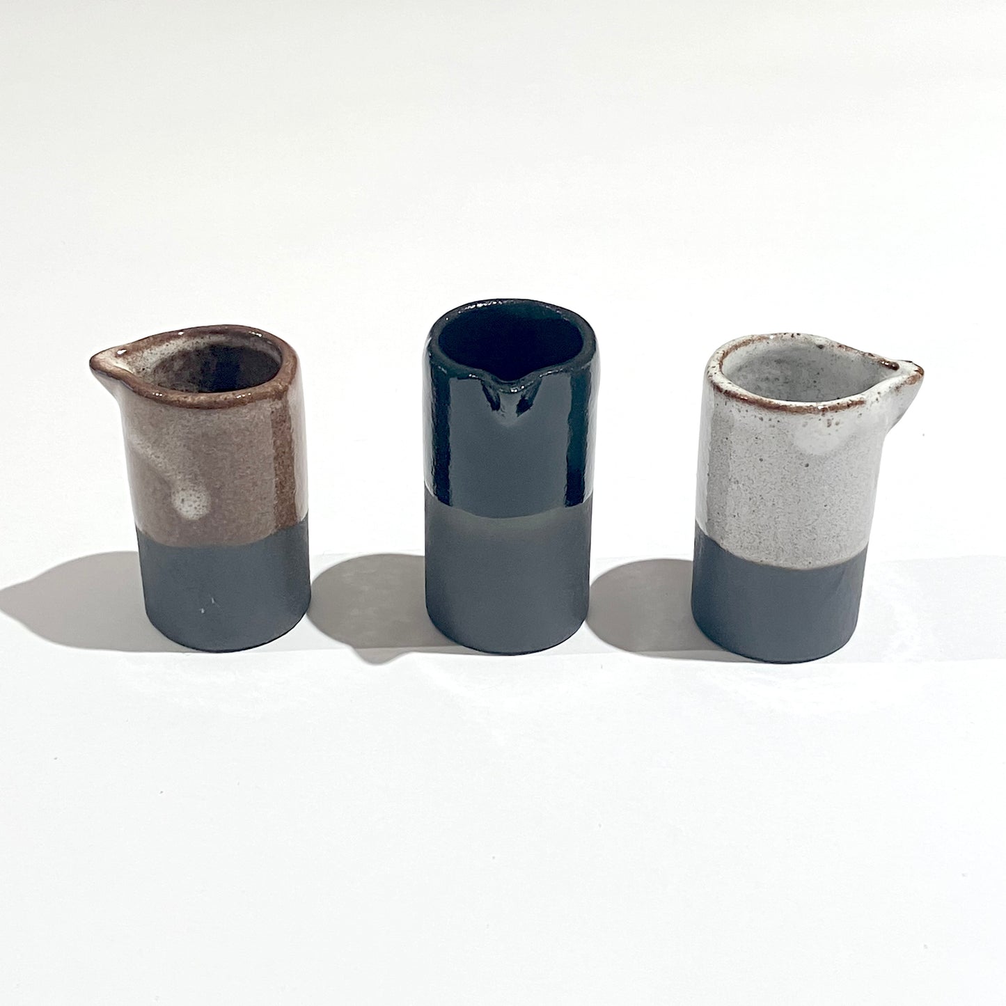 Naked Clay Ceramics Black Stoneware Miniature Vessel (Single)