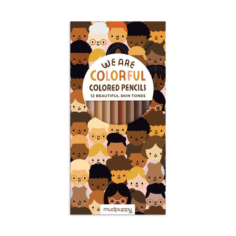 We Are Colorful Skin Tone Colored Pencils