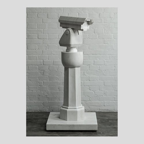 Ai Weiwei Postcard Surveillance Camera with Plinth 1