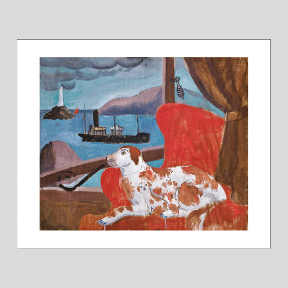 Art Angels Publishing Christopher Wood China Dogs Greetings Card (WD2014) 1