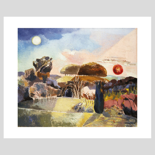 Paul Nash Landscape Vernal Equinox Greetings Card (NS1866)